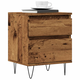 vidaXL Nočna omarica Old Wood 40x35x50 cm Inženirski les