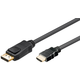 DisplayPort kabel moškimoški HDMI,  3m