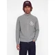JACK & JONES Pletena jopa JORFREDERIKSBERG pegasto siva