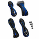 CableMod Pro ModMesh 12VHPWR Cable Extension Kit - schwarz/blau CM-PCAB-16P3KIT-NKKB-3PK-R