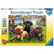 RAVENSBURGER 100 delna sestavljanka Kužki na pikniku 128860