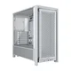 Corsair Kucište FRAME 4000D Mid-Tower, ATX, Kaljeno staklo, Bez napajanja, Belo