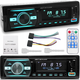 1DIN avtoradio 4x50W MP3 2x USB 3.0 Bluetooth 12V