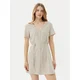Vero Moda Poletna obleka Mymilo 10322976 Bež Loose Fit