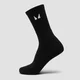 MP Unisex Crew Socks (1 Pack) - Black - UK 6-8