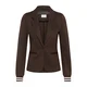 Kaffe Blazer KAKinnie temno rjava / bela