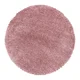 Rožnata okrogla preproga o 200 cm Fluffy – Ayyildiz Carpets