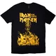 Iron Maiden Majica Est. 1975 Holy Smoke Jumbo Yellow Unisex Black S