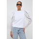 Bluza Karl Lagerfeld za žene, boja: bijela, bez uzorka