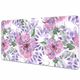 Decormat Namizna podloga Purple flowers 100x50 cm