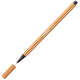 STABILO flomaster PEN 68 1,0/89 SV. rjav