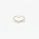 Prstan TwoJeys Enameled Multicolor Starline Ring M Silver 48 mm