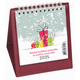 Koledar namizni piramida bordo 10x11 2025