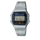 NEW Ura uniseks Casio A168WA-1YES Črna Srebrna