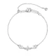 Brosway Srebrna zapestnica s kubičnim cirkonijem Infinite White Fancy FIW116