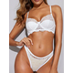 UNDERWEAR SET CHARDONAY white