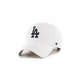 Kapa s šiltom 47brand MLB Los Angeles Dodgers bela barva