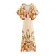 B by Ted Baker Obleka za na plažo svetlo rumena / travnato zelena / oranžna