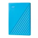 2.5 4TB WD My Passport, External HDD, USB3.2, blue (WDBPKJ0040BBL)
