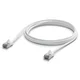 Ubiquiti UniFi Premium Patch Cable Outdoor 2m - Povezovalni kabel, Cat6a, zunanji, bel, 2m