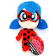 Miraculous: črna mačka Ladybug, plišasta Lady Bug
