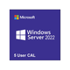 MICROSOFT Windows Server 2022 USER CAL 5 clt (R18-06466)