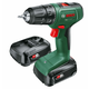 BOSCH Akumulatorska bušilica EasyDrill 18V-40 2x2Ah sa 2x 18V 2.0 Ah akumulatora i punjačem 06039D8005