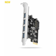 AXAGON PCEU-430RS, krmilnik PCIe, 4x vrata USB 5Gb/s, napajanje SATA, Renesas PD720201, SP