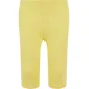High-waisted shorts for girls - yellow