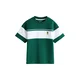 Next Majica temno zelena / bela