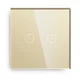 Exeshop 2G1W 300W Zlatni (TOUCH SWITCH) ( SS043 )