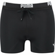 Puma Moške kopalke Logo Swim Trunk Črna