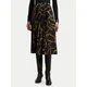 LAUREN RALPH LAUREN Plisirano krilo 200P14015001 Črna A-Line Fit