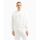 Armani Exchange za moške. XM000368AF10818U0009 Bela izvezena jopica (S), Priložnostno, Bombaž
