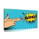 Slika s pop art motivom – BANG! - 30x20
