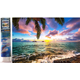 Norimpex - Puzzle Diamantna slika: Sončni zahod v raju 30x40cm - 1 - 39 kosov