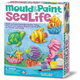 Kreativni set 4M, Mould And Paint, Sea Life, set za izradu magneta, morske životinje