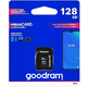GoodRam spominska kartica microSD 128GB + SD adapter (500306)