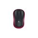 Logitech M185 Bežični miš, 1000 DPI, Crveni