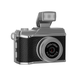 INF Mini Retro Kamera z Bliskavico: 1080P HD Video, Vintage Stil, Prenosni Snemalnik Black, (5000098854)
