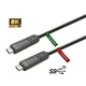 Vivolink PROUSBCMM10OP USB-C 3.2 Gen 2 kabel 10 m črne barve