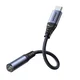 shumee Adapter DAC USB-C na 3,5 mm mini jack, črn