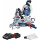 Akumulatorska stacionarna testera - ger Bosch GCM 18V-305 GDC; 2x ProCORE18V 5,5Ah (0601B43002)