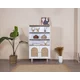 HANAH HOME Polica za knjige Bohem White Oak
