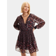 Desigual Poletna obleka Doque 24SWVW20 Črna Regular Fit