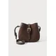 FURLA Torba za čez ramo DORA temno rjava