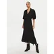 PINKO Poletna obleka 103561 A1WV Črna Regular Fit