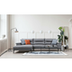 Atelier del Sofa ATELIER DEL SOFA Hollywood Corner Left - Grey fotelj, (20783245)