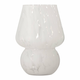 Bijela staklena vaza Halim – Bloomingville