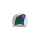 AND1 Kapa modra/petrol/off-bela